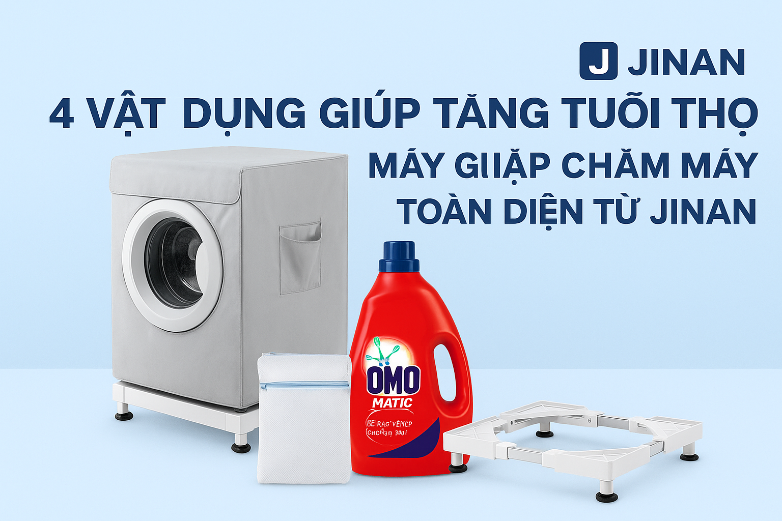 Điểm qua 4 vật dụng giúp tăng tuổi thọ máy giặt
